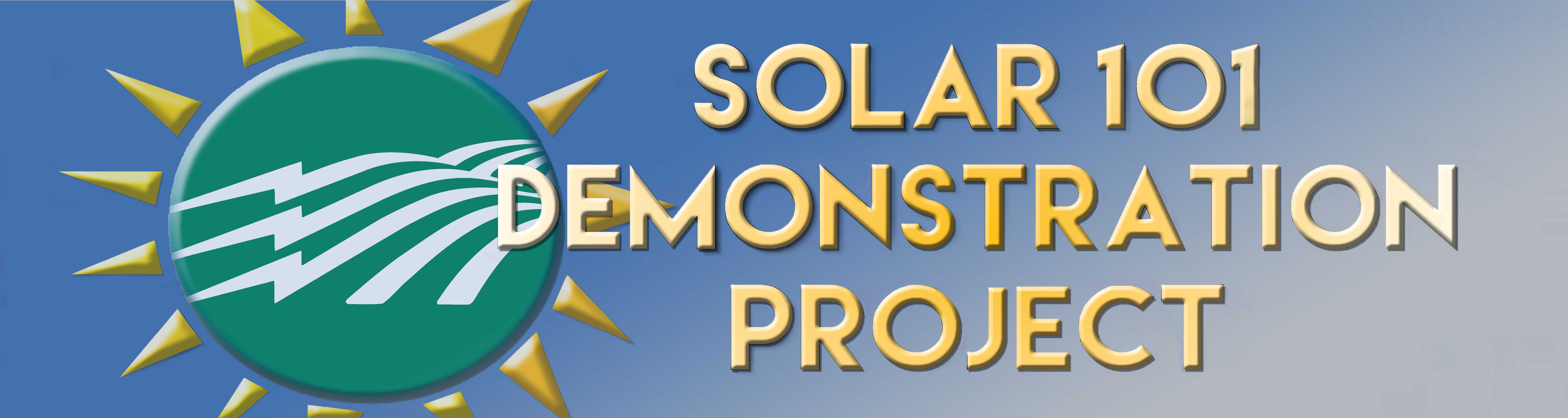 Solar 101 Demonstration Project logo