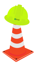 Hardhat and safety cone